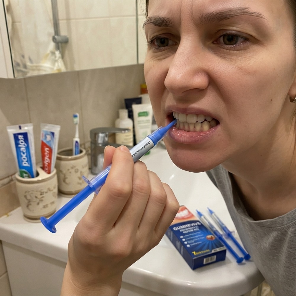 Teeth Whitening With Hydrogen Peroxide - GUMREVIVE Periodontal Repair Gel Gum Rejuvenation