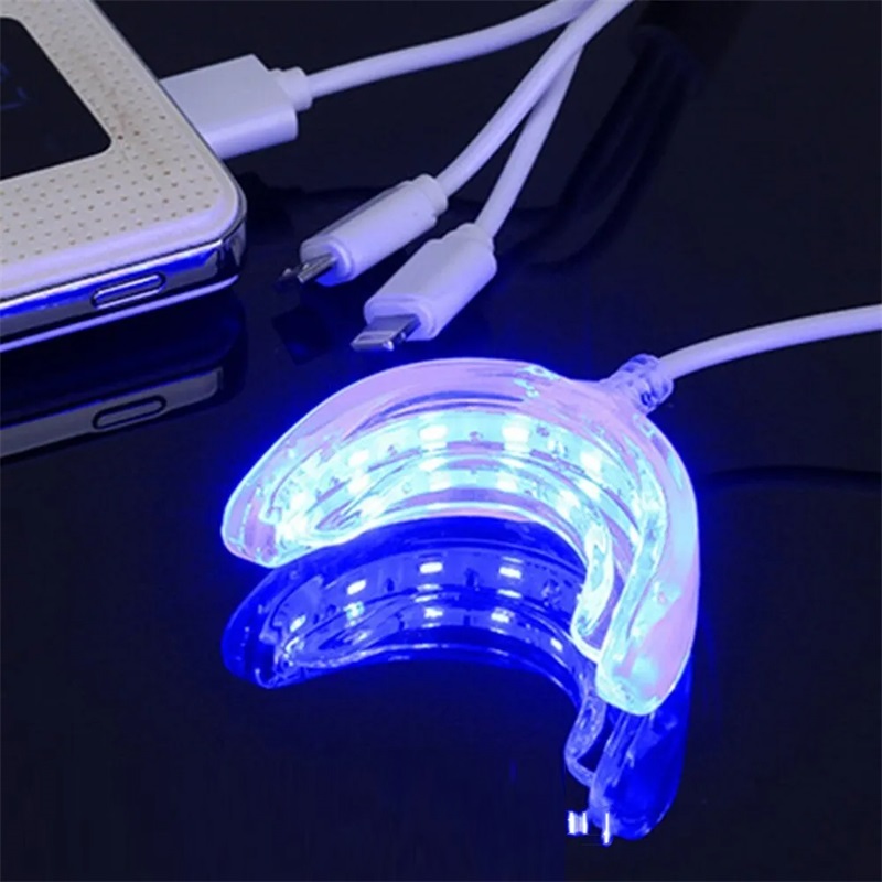 Teeth Whitening Light Kit - Teeth Whitening Accelerator Smart LED Blue