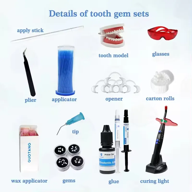 【CHIMU HOME】 Professional DIY  - Tooth Gem Kit review and price