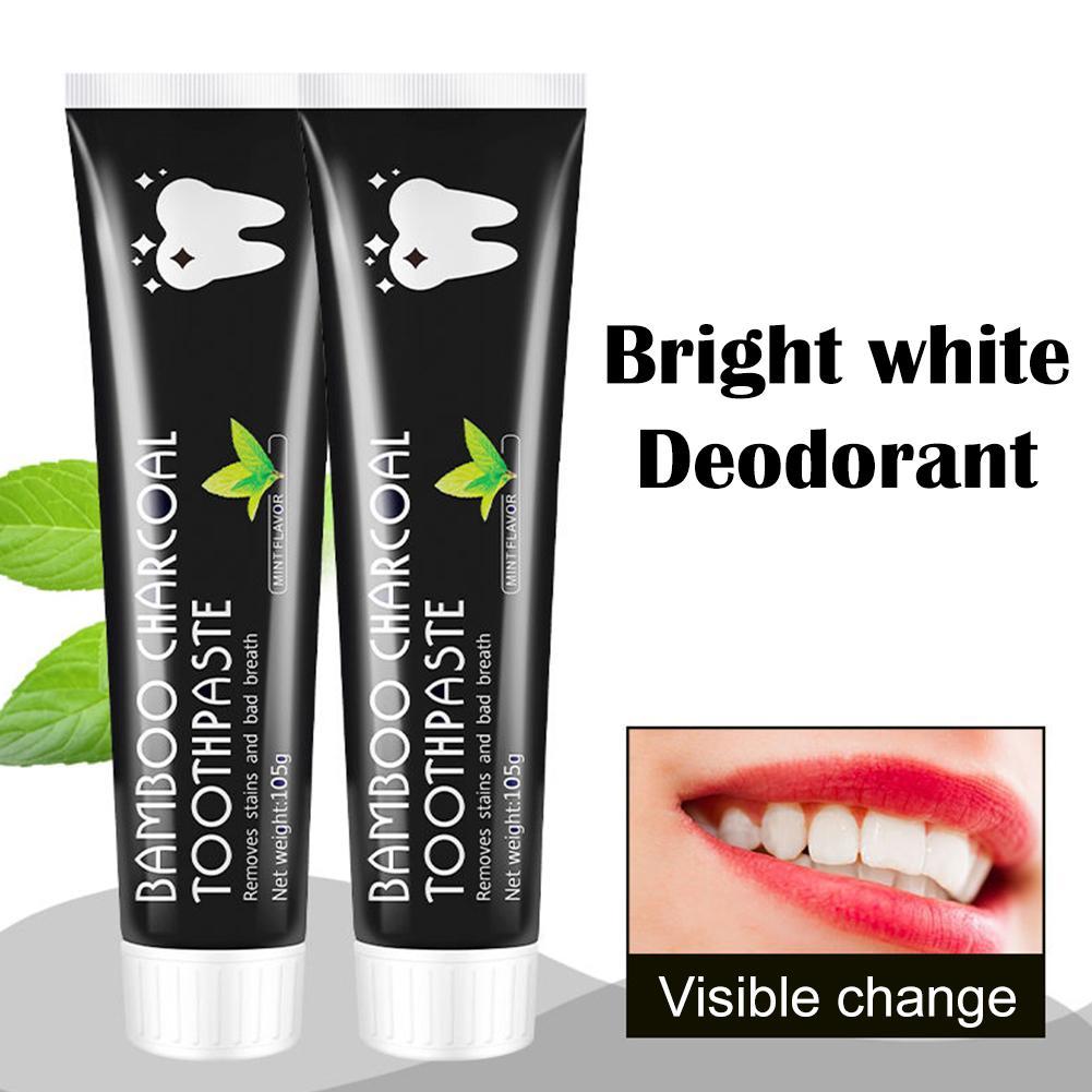 Bamboo Charcoal Toothpaste,Tee - Teeth Whitening Charcoal review and price
