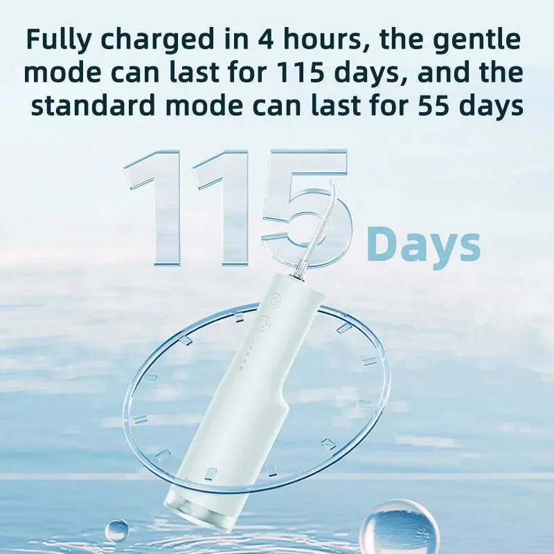 Mijia Electric Oral Irrigator  - Water Flosser Cordless review and price