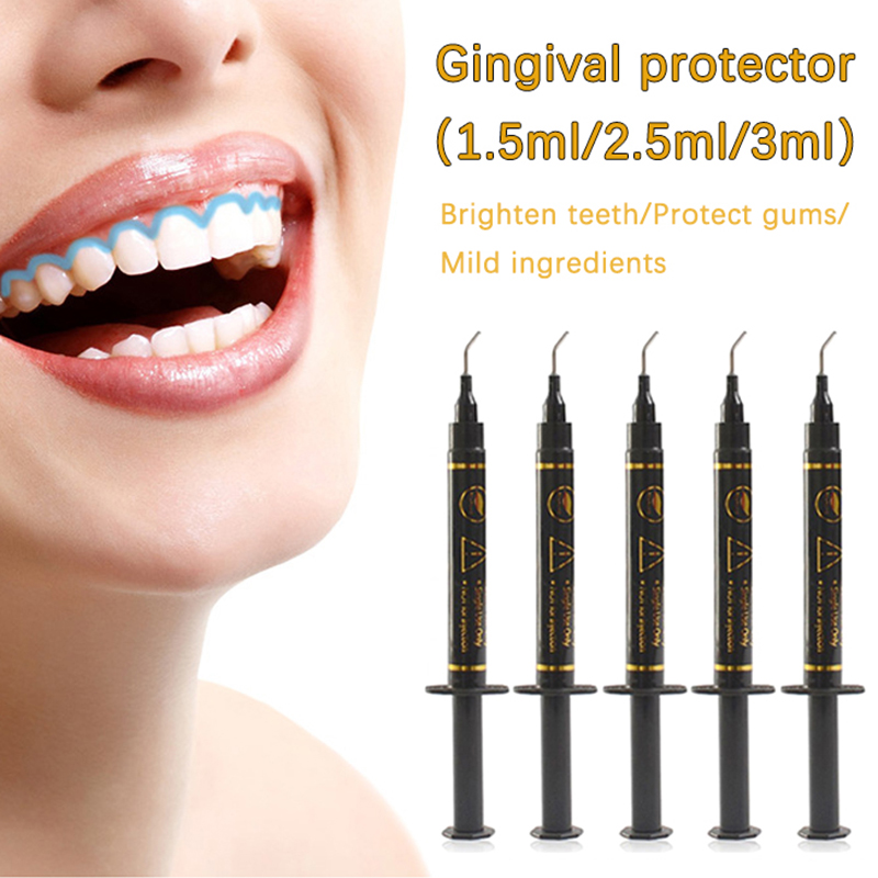 1.5/2.5/3ML Dental Syringe Gum - Teeth Whitening Gingival Barrier review and price
