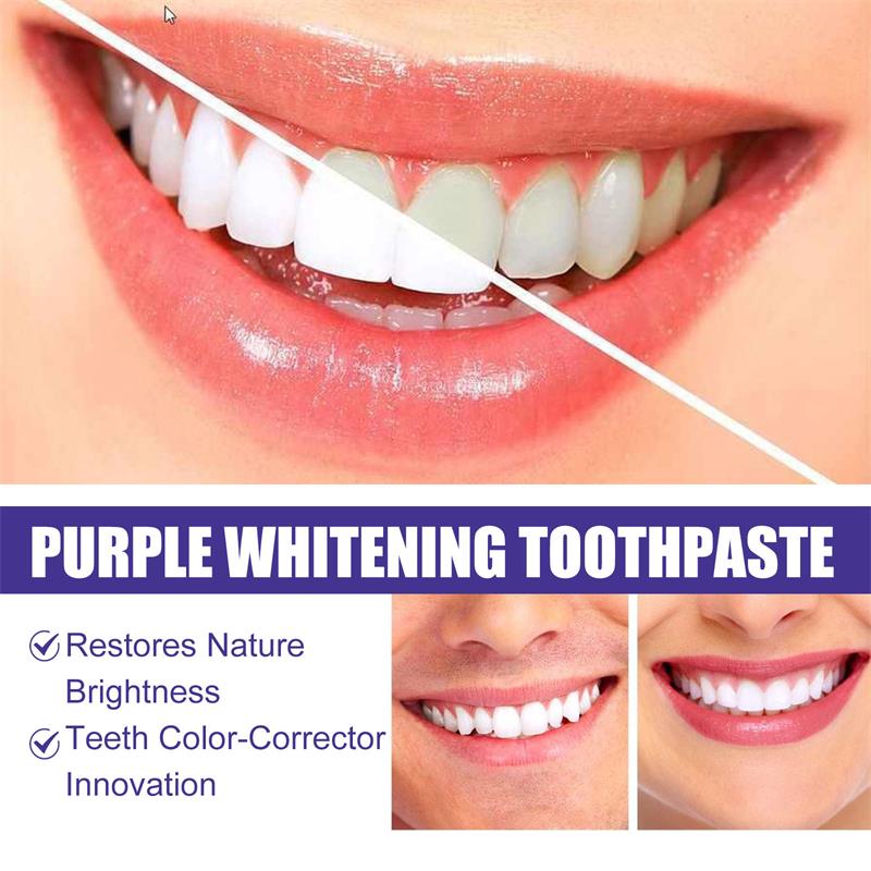 9D Purple Teeth Whitening Toot - Teeth Whitening Yellow Teeth review and price