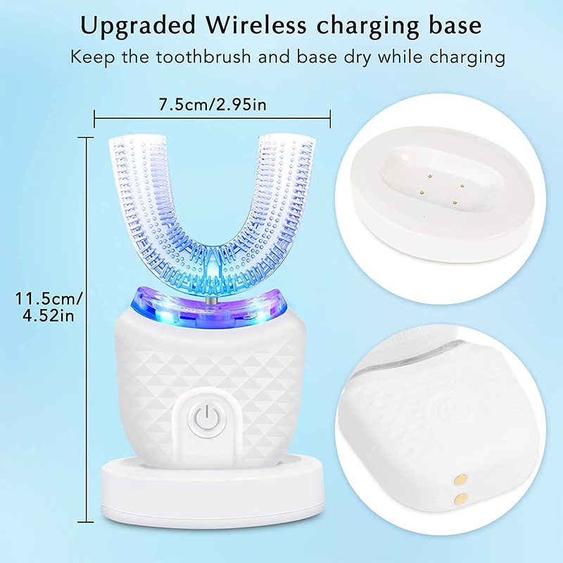 Dental Care U shape electric t - Teeth Whitening Kit With Light review and price