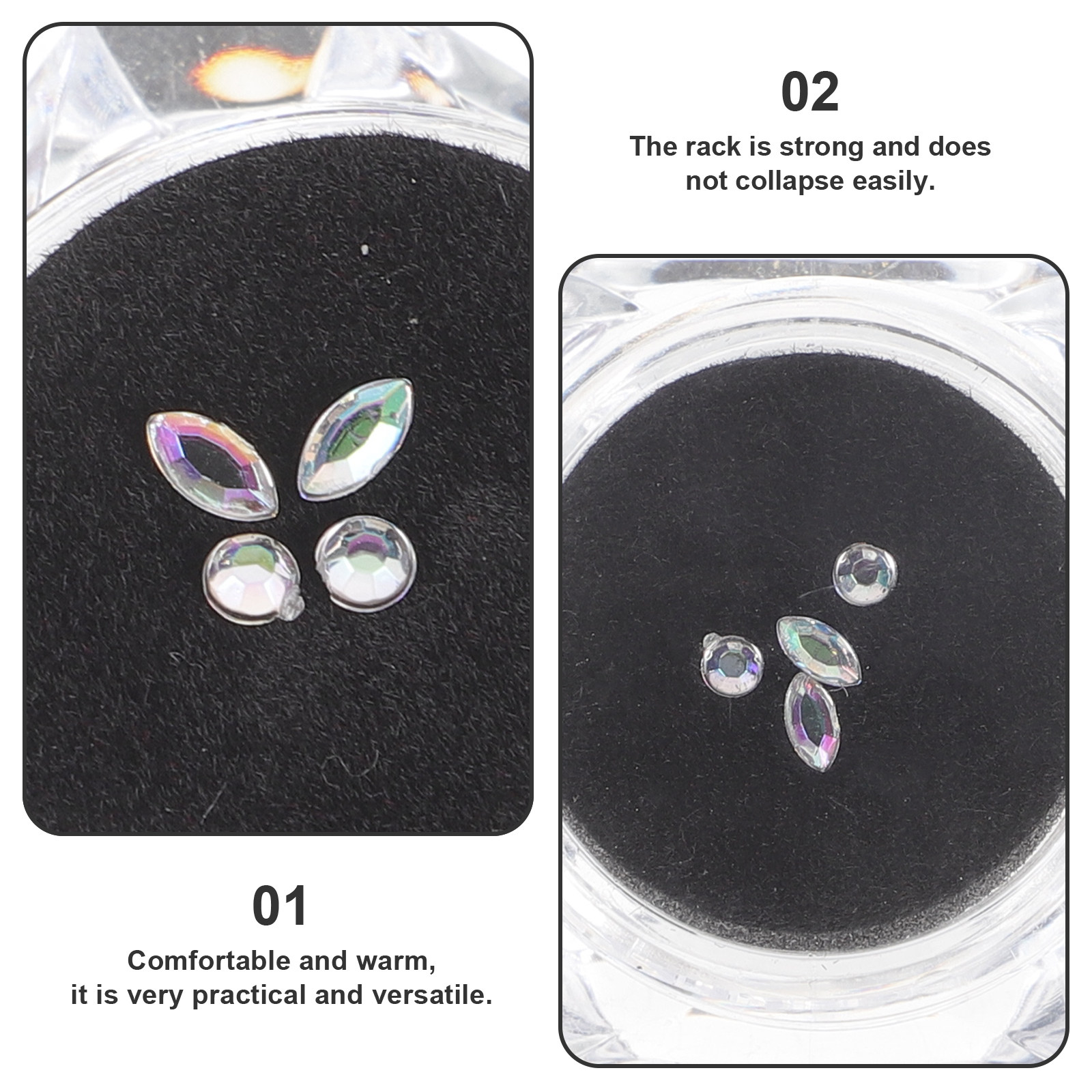 1Set Teeth Diamonds Rhinestone - Tooth Gem Kit review and price