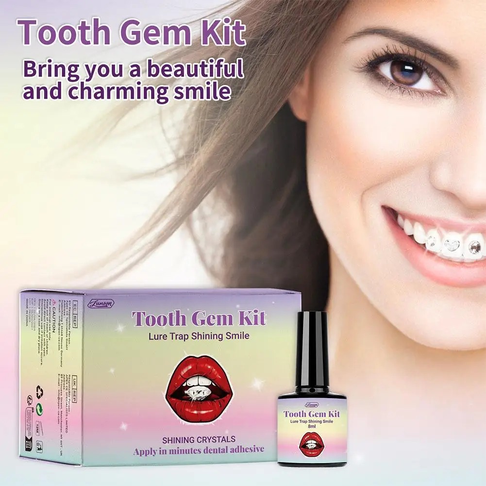 DIY Teeth Gems Kit Clear Preci - Tooth Gem Kit review and price