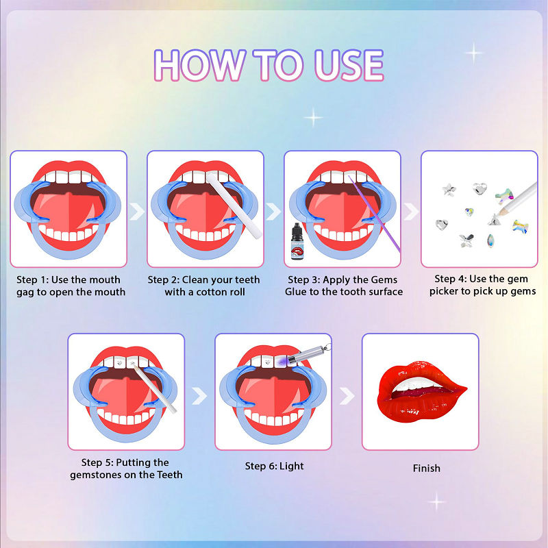 Dental Gems, Crystal Diamond S - Tooth Gem Kit review and price