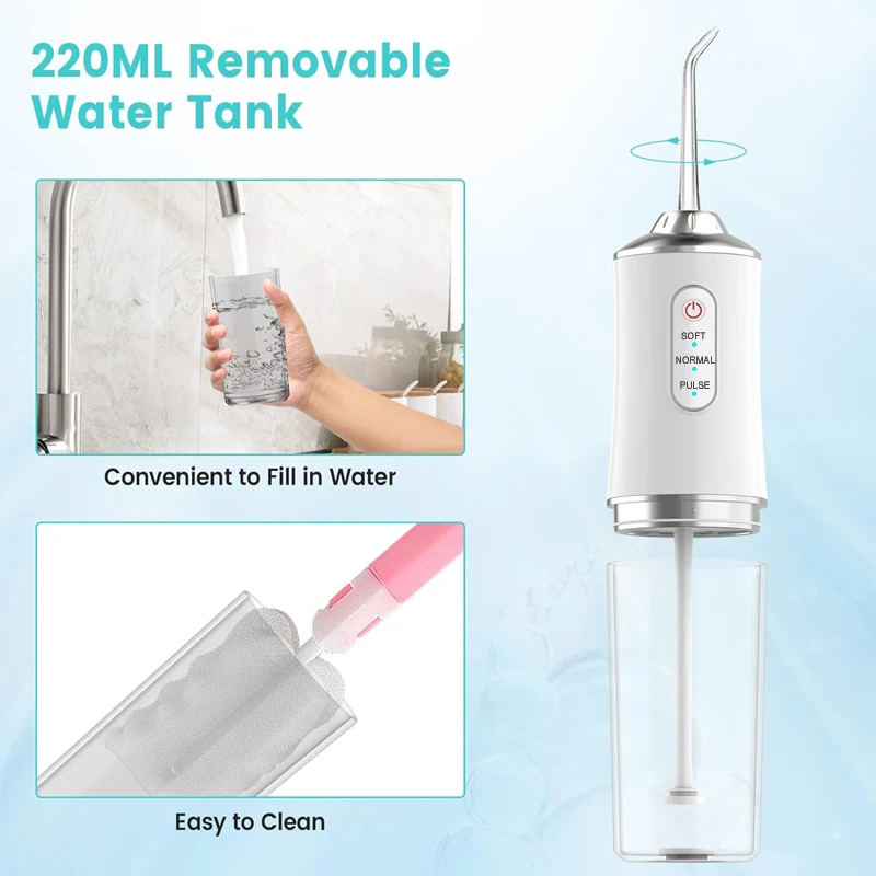 Portable Dental Water Flosser  - Water Flosser Cordless review and price