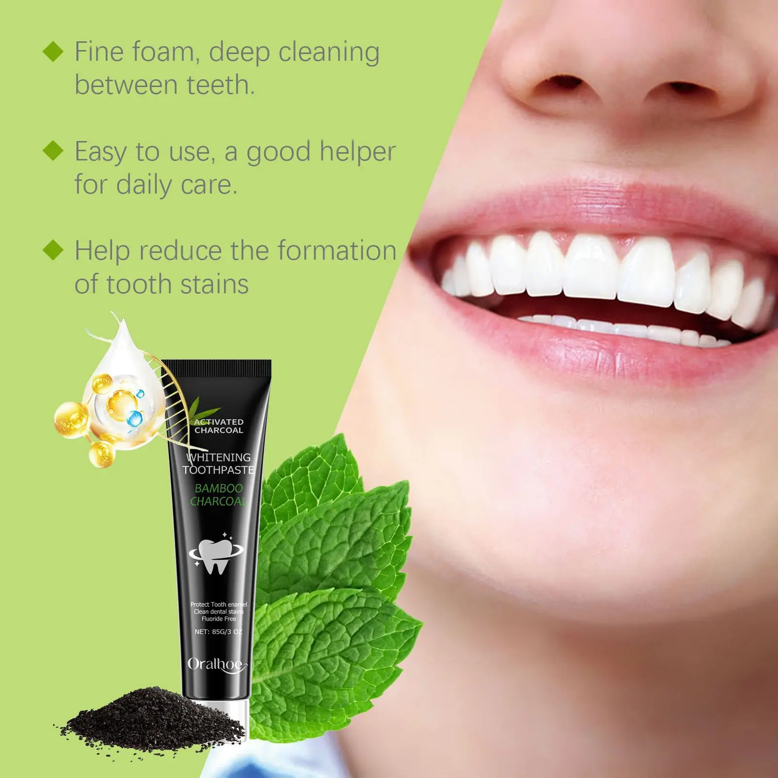 Whitening Toothpaste Adsorb Ba - Teeth Whitening Charcoal review and price
