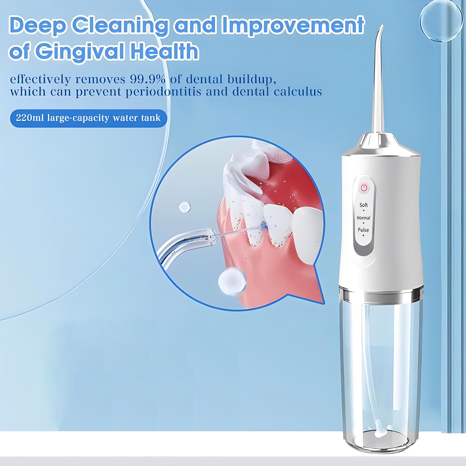 USB Portable Oral Irrigator Wa - Water Flosser Cordless review and price