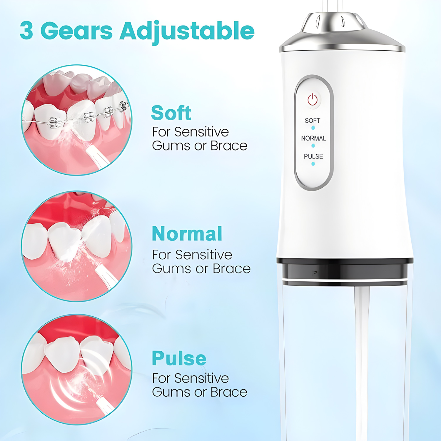 USB Portable Oral Irrigator Wa - Water Flosser Cordless review and price