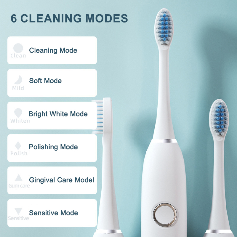 6 Modes Electric Sonic Toothbr - Electric Toothbrush Sonic review and price