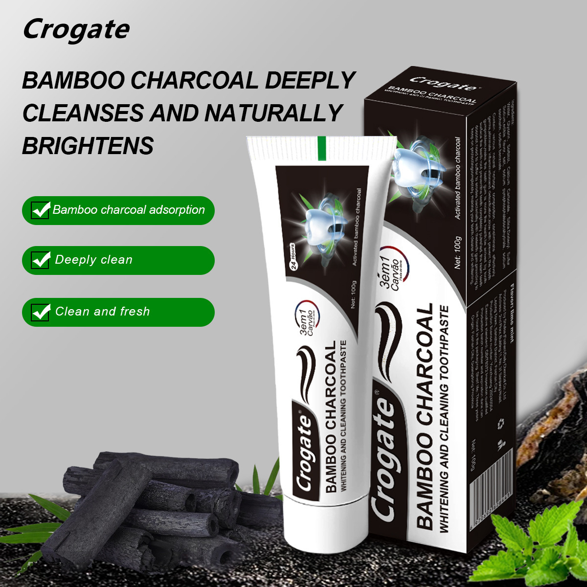 @@Whitening Toothpaste Bamboo  - Teeth Whitening Charcoal review and price